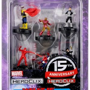 HEROCLIX: MARVEL WHAT IF 15TH ANNIVERSARY #0: 6 figure starter set
