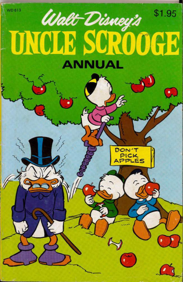 WALT DISNEY’S REBOUND EDITIONS (1979-1982) #613: Uncle Sc 158,157,156, Chip n Dale 56, HDL Jnr Wood 59 FN/VF