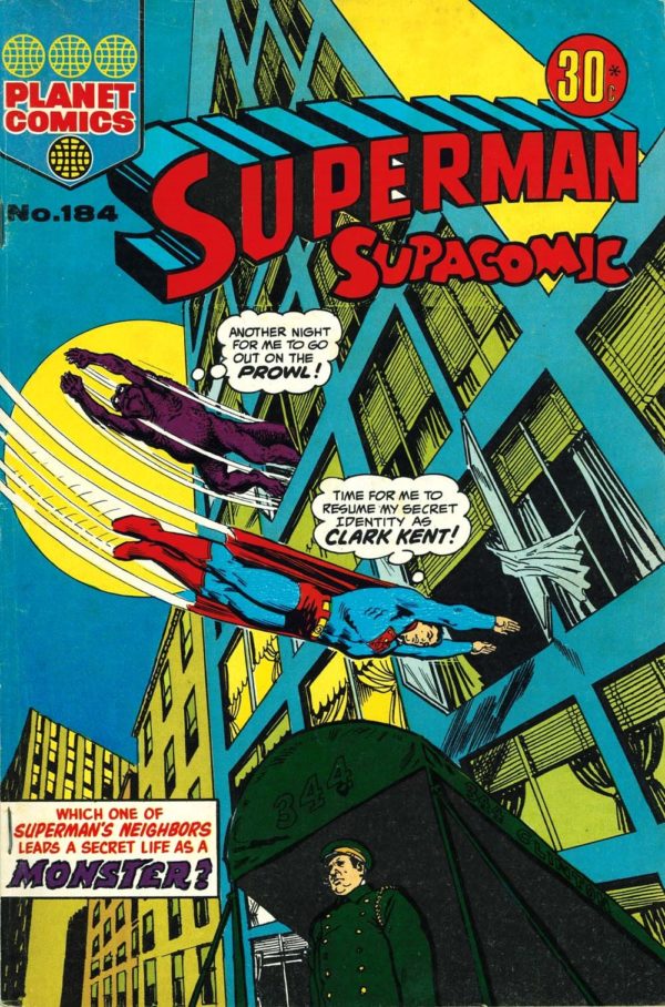 SUPERMAN SUPACOMIC (1958-1982 SERIES) #184