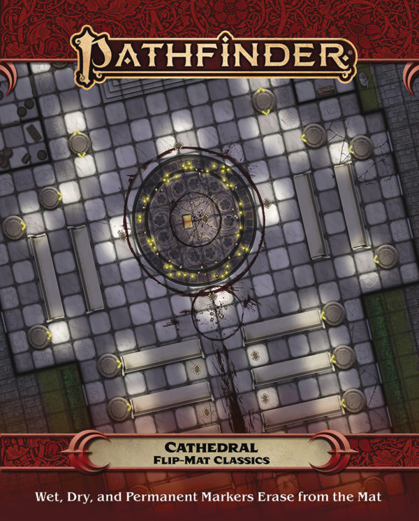 PATHFINDER MAP PACK #127: Classics Cathedral flip-mat