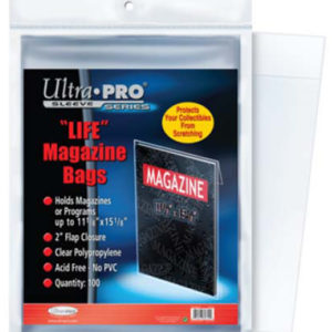 ULTRA PRO LIFE MAGAZINE BAGS (11-1/8 X 15-1/8