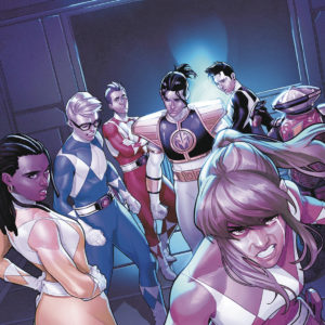 MIGHTY MORPHIN POWER RANGERS (2016 SERIES) #52: Jamal Campbell cover A