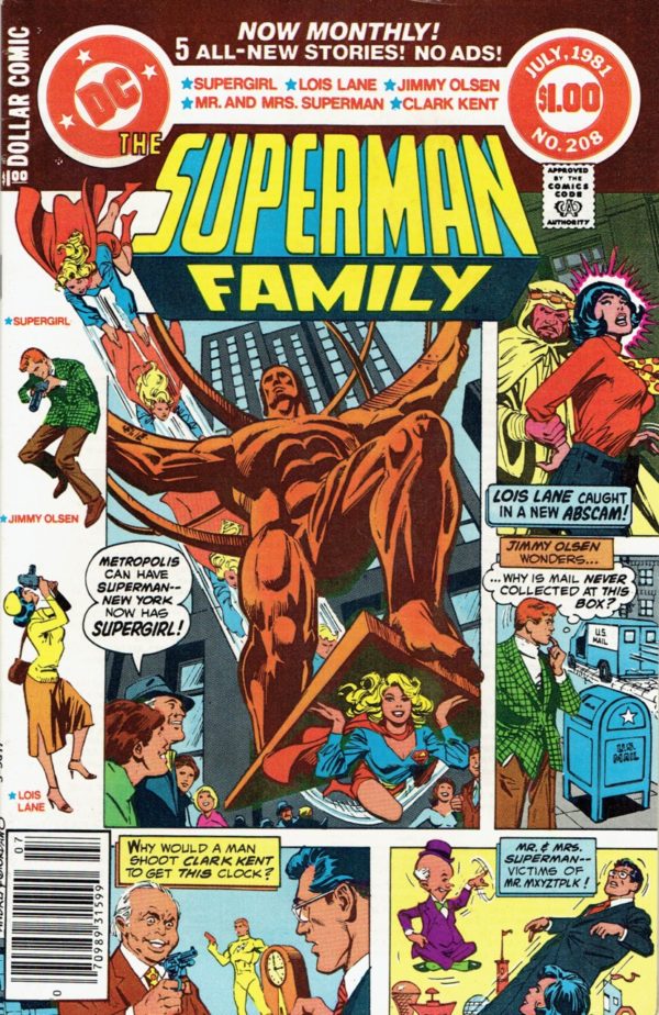 SUPERMAN FAMILY #208