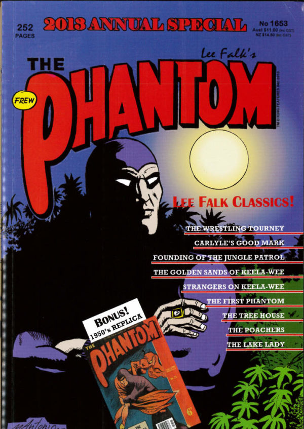 PHANTOM (FREW SERIES) #1653: 2013 Annual Special (with Phantom #21 facsimile)