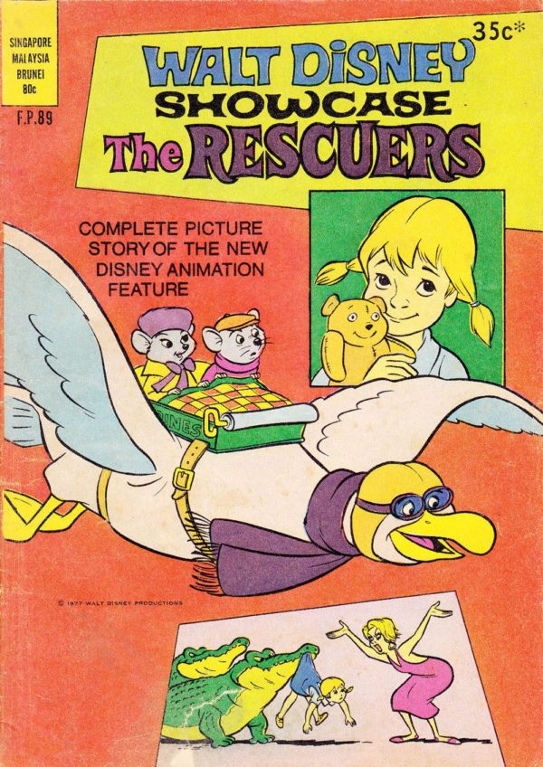 WALT DISNEY’S FILM PREVIEW COMIC (FP) (1953-1977) #89: The Rescuers