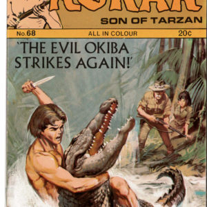 KORAK SON OF TARZAN (UK) #68: NM