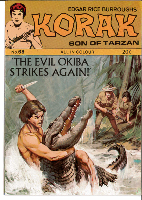 KORAK SON OF TARZAN (UK) #68: NM