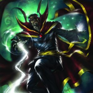 MYSTIC HANDS OF DR STRANGE B&W