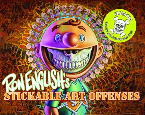 RON ENGLISH STICKABLE ART OFFENSES: NM