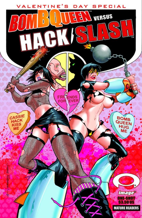 BOMB QUEEN VS HACK SLASH VALENTINES DAY SPECIAL