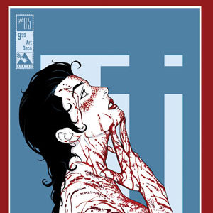 CROSSED: BADLANDS (VARIANT COVER) #85: #85 Art Deco cover