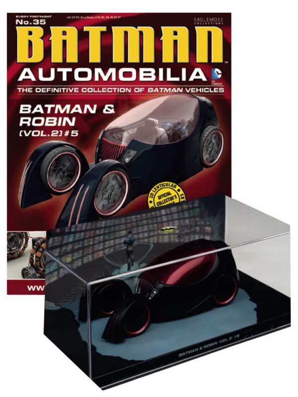 DC BATMAN AUTOMOBILIA FIG COLL MAGAZINE #35: Batman & Robin Volume 2 #5 Batmobile