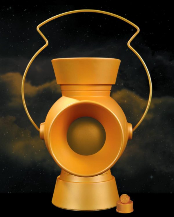 GREEN LANTERN 1:1 SCALE POWER BATTERY PROP W RING #2: Yellow Lantern