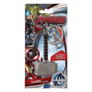 THORS HAMMER PEWTER KEYCHAIN #3: Age of Ultron movie edition