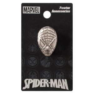 MARVEL PEWTER LAPEL PIN #7: Spider-man’s Head