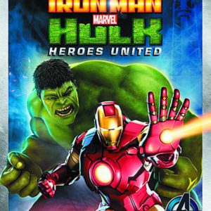 MARVELS IRON MAN AND HULK HEROES UNITED DVD (REG 1