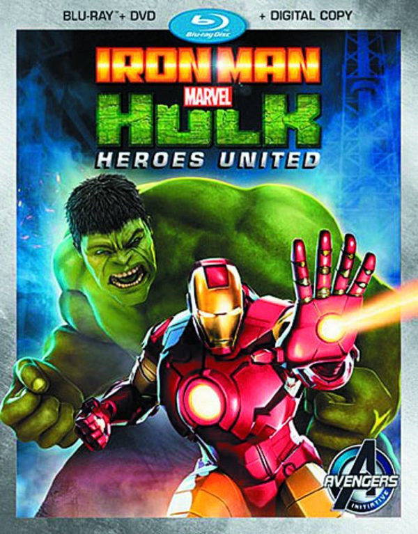 MARVELS IRON MAN AND HULK HEROES UNITED DVD (REG 1