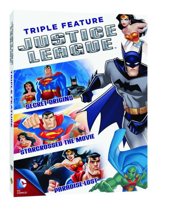 JUSTICE LEAGUE TRIPLE FEATURE DVD (REGION 1)