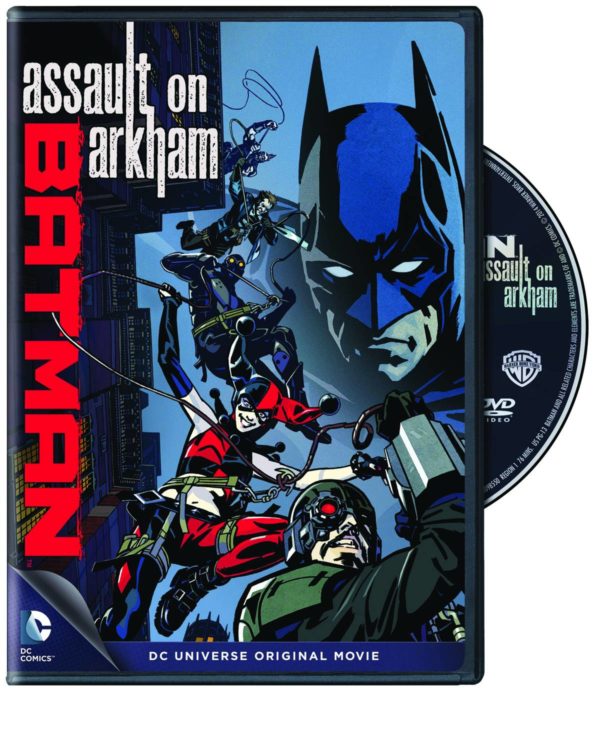 DCU BATMAN ASSAULT ON ARKHAM DVD (REGION 1)