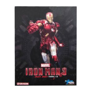 MARVEL PREASSEMBLED MODEL KITS #4: Iron Man 3 Mark 7 Action Hero Vignette