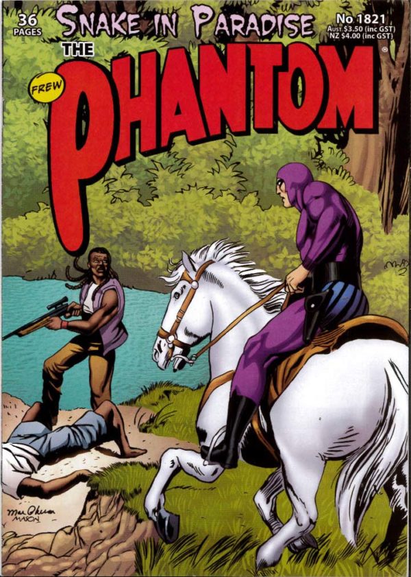 PHANTOM (FREW SERIES) #1821: Issue is in full colour