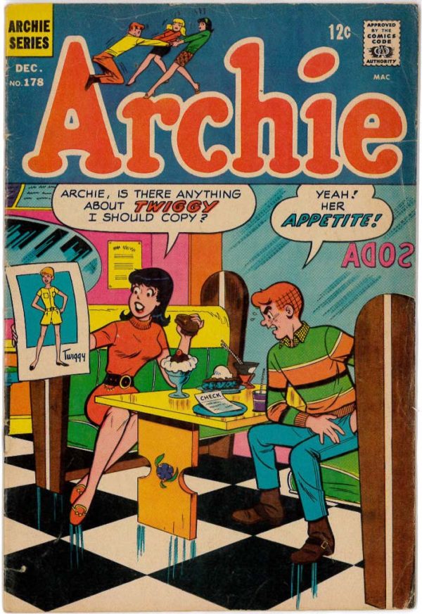 ARCHIE (1941- SERIES) #178: 6.0