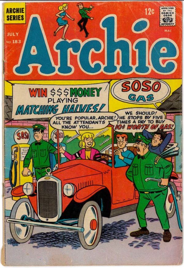 ARCHIE (1941- SERIES) #183: 4.0