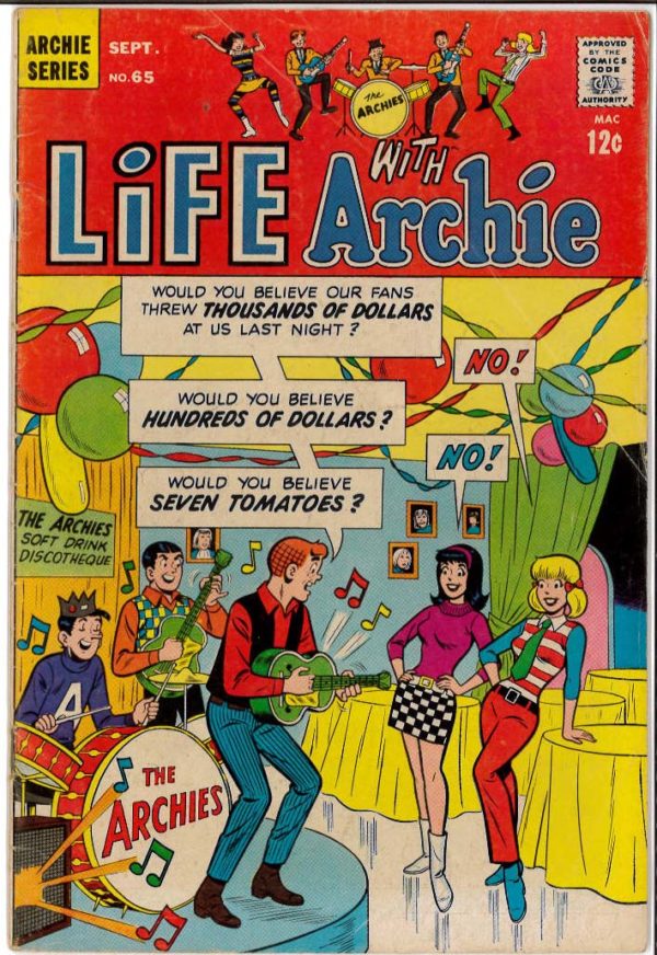 LIFE WITH ARCHIE (1958-1991 SERIES) #65: 6.0