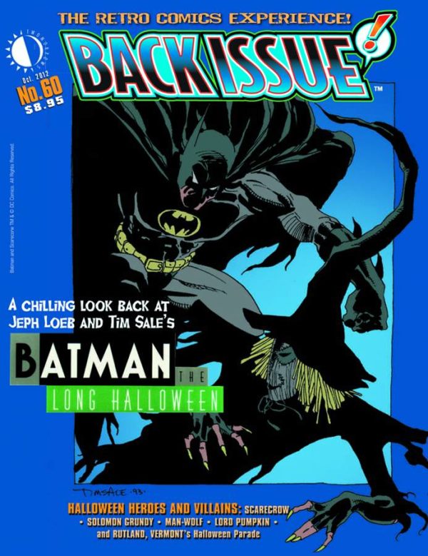 BACK ISSUE MAGAZINE #60: Halloween Heroes and Villains
