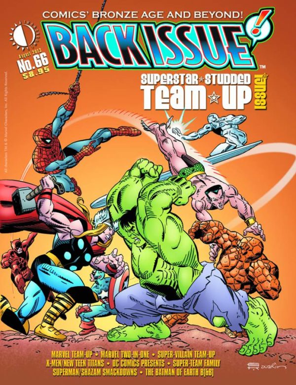 BACK ISSUE MAGAZINE #66: Bronze Age Team-ups