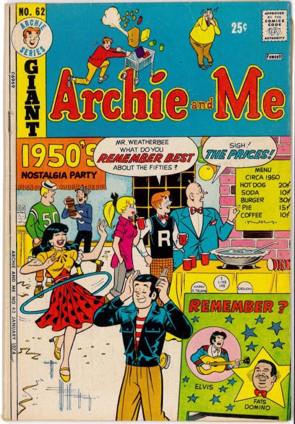 ARCHIE AND ME (1964-1987 SERIES) #62: 3.0