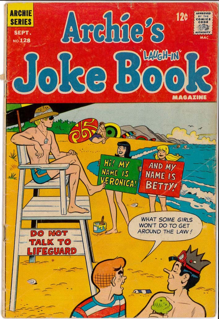ARCHIE’S JOKEBOOK MAGAZINE (1953 SERIES) #128: 4.0 ARCHIE’S JOKEBOOK MAGAZINE (1953 SERIES) #128: 4.0