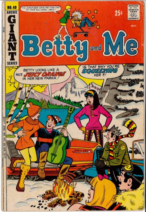 BETTY AND ME (1965-1992 SERIES) #40: FN