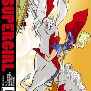 SUPERGIRL (2011-2015 SERIES: VARIANT COVER) #37: Darwyn Cooke cover