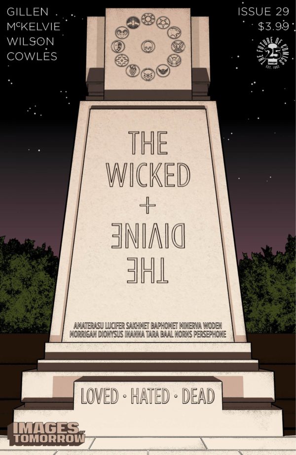 WICKED AND THE DIVINE (VARIANT EDITION) #29: #29 Jamie McKelvie Images of Tomorrow cover