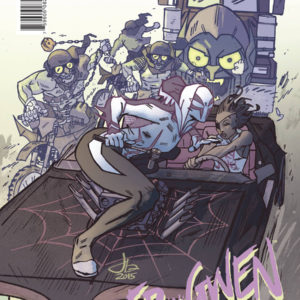 SECRET WARS 2099 (VARIANT EDITION) #2: #2 Jason Latour Spider-Gwen 2099 cover