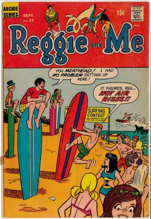 REGGIE AND ME (1966-1980 SERIES) #37: 7.0