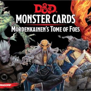 DUNGEONS AND DRAGONS 5TH EDITION #79: Monster Cards: Mordenkainen’s Tome of Foes (109 cards)