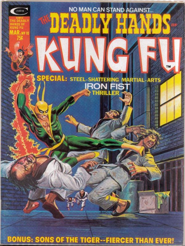 DEADLY HANDS OF KUNG FU #10: Iron Fist, Steel Serpent – 9.4 (NM)