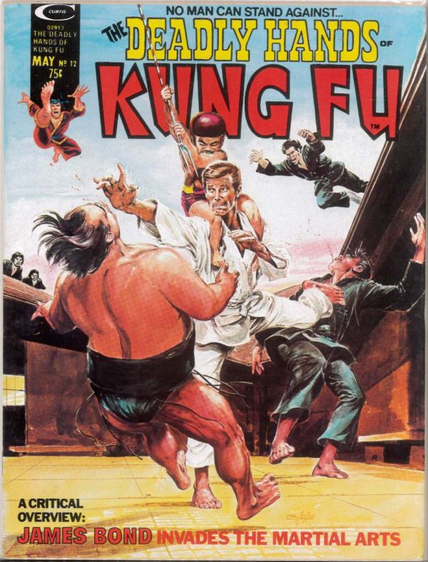 DEADLY HANDS OF KUNG FU #12: Neal Adams, James Bond – 9.4 (NM)