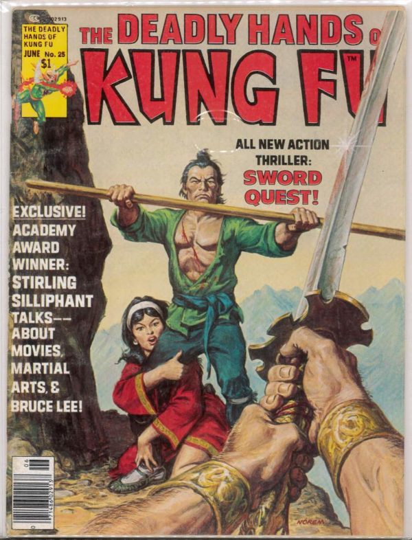 DEADLY HANDS OF KUNG FU #25: Bruce Lee – 9.0 (VF/NM)