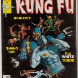 DEADLY HANDS OF KUNG FU #31: Shang-Chi, Iron Fist, White Tiger – 5.5 (FN)