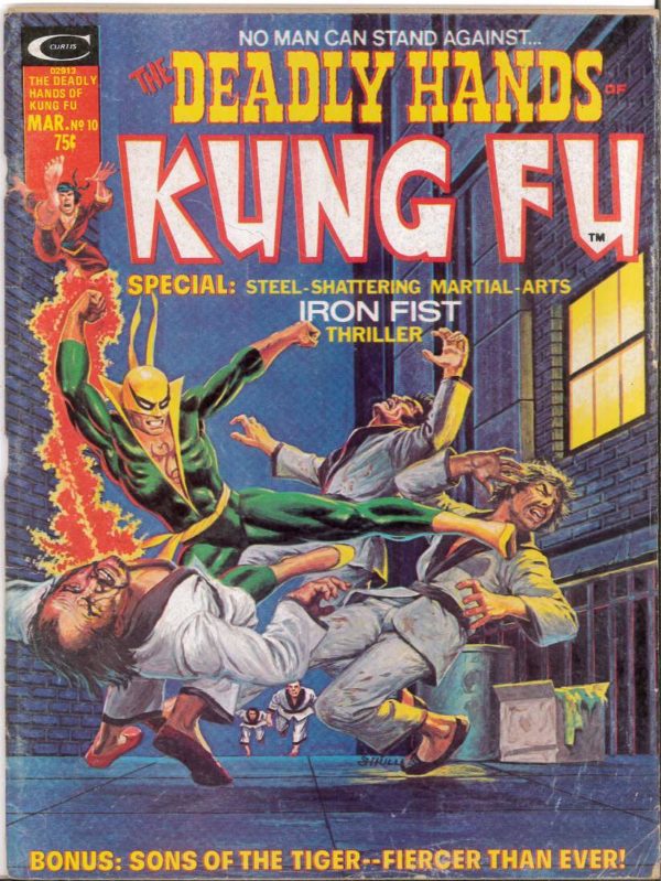 DEADLY HANDS OF KUNG FU #10: Shang-Chi, Steel Serpent – 4.0 (VG)