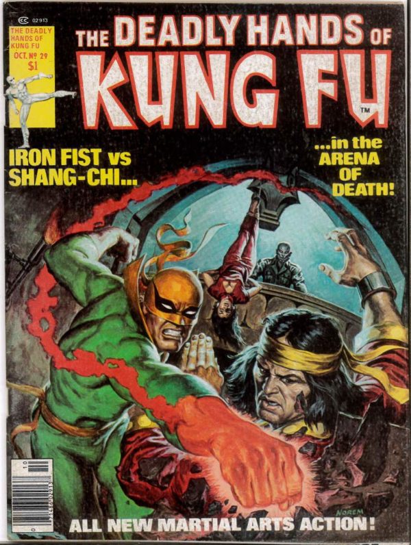 DEADLY HANDS OF KUNG FU #29: Shang-Chi, Iron Fist – 6.0 (FN)