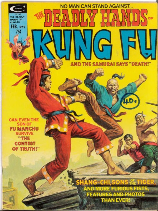 DEADLY HANDS OF KUNG FU #9: Shang-Chi – 7.0 (FN/VF)