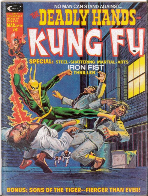 DEADLY HANDS OF KUNG FU #10: Iron Fist, Steel Serpent – 7.0 (FN/VF)