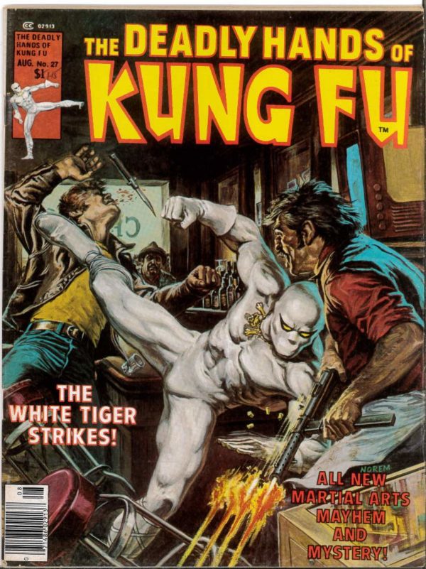DEADLY HANDS OF KUNG FU #27: White Tiger – 7.0 (FN/VF)