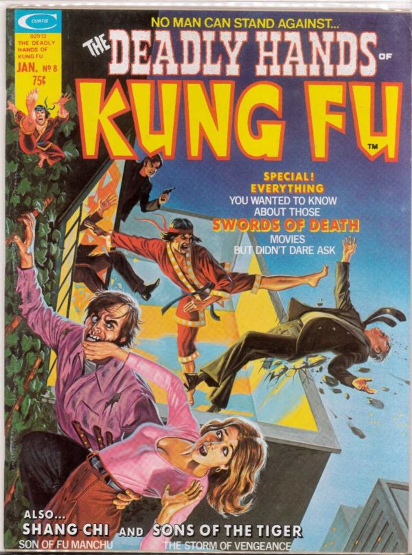 DEADLY HANDS OF KUNG FU #8: Shang-Chi, Sons of the Tiger – 9.2 (NM)