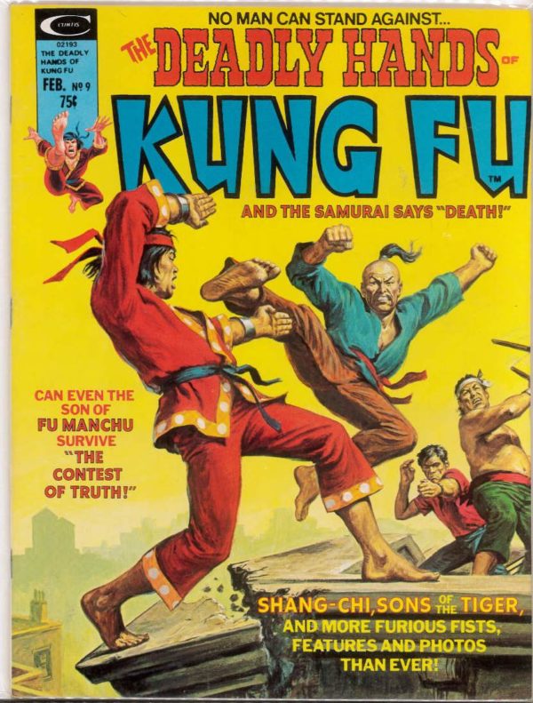 DEADLY HANDS OF KUNG FU #9: Shang-Chi – 9.4 (NM)