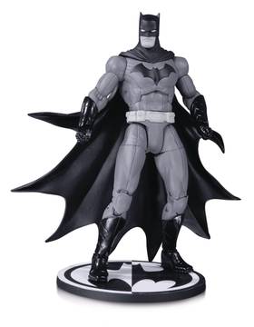 BATMAN BLACK AND WHITE ACTION FIGURES #3: Batman by Greg Capullo